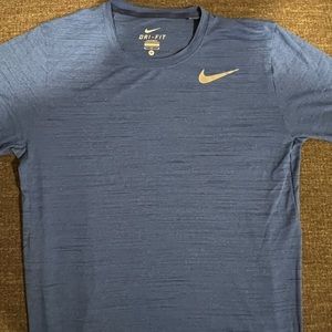 Darkish blue Nike workout t-shirt